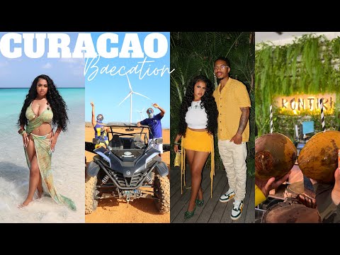 TRAVEL VLOG | CURACAO BAECATION + BEACH HOPPING + UTV BUGGY TOUR + BOAT PARTY + KONTIKI RESORT TOUR