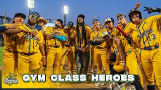'Gym Class Heroes' REUNITE in Pittsburgh with The Savannah Bananas
