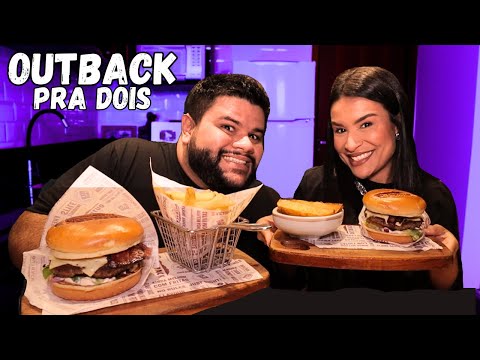 Provando os Combos do Outback Pra Dois