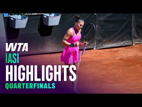 Quarterfinals in Iasi with Oliynykova, Badosa & more | WTA Match Highlights