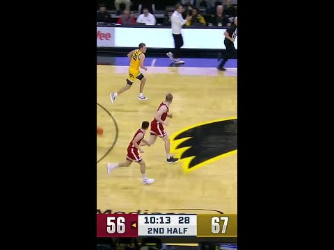 Owen Freeman Dunks On Nebraska | Iowa Men's Basketball - BVM Sports