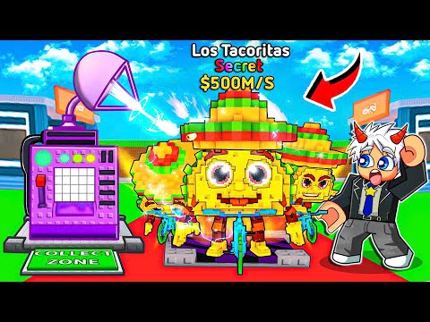 BI HUỲNH CHẾ TẠO THÀNH CÔNG SECRET HIẾM NHẤT UPDATE MEXICO 500M$/S TRONG STEAL A BRAINROT