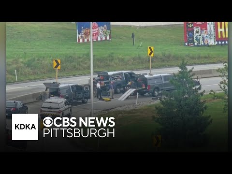 YouTube video thumbnail: Law Enforcement Swarms Pennsylvania Turnpike to Investigate Suspicious Item