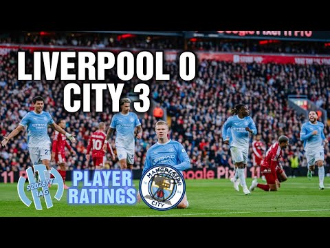 Liverpool 0-3 CITY   Player Ratings   Incl FOTMOB player stats