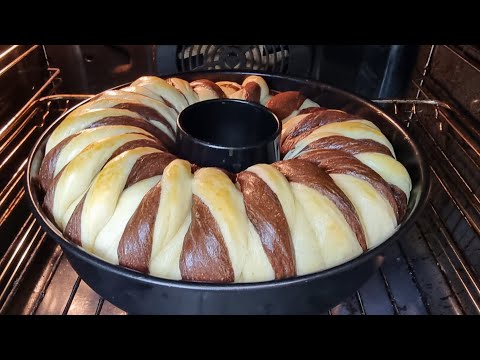 Se avete farina e acqua! Prepara questo brioche sofficissimo e buonissimo, più meglio della torta.
