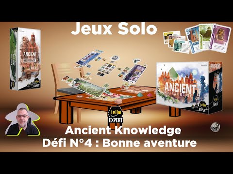 Ancient Knowledge - Héritage - Défi N°4 : Bonne aventure | Iello Expert | jds