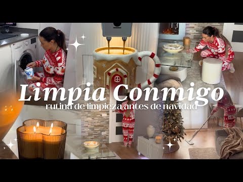 LIMPIA CONMIGO✨ LIMPIEZA PROFUNDA ANTES DE NAVIDAD🎄MOTIVACIÓN PARA LIMPIAR TU CASA 🏠