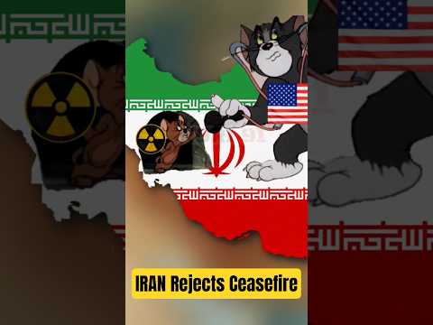 IRAN Rejects Ceasefire 🚀 #explore #memes #funnyshorts #donaldtrump #telegram #usnews #usa