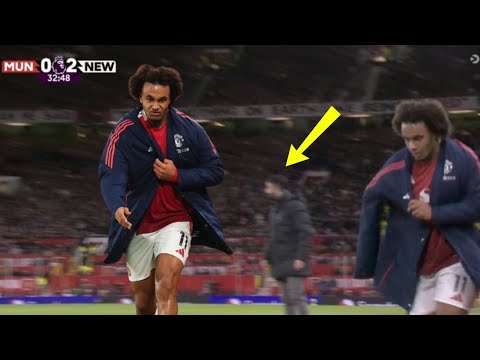 Heartbreaking as Joshua Zirkzee Cries After Fans Booed Him for Being Subbed Off Vs Newcastle