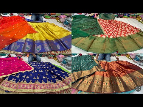 799/- Free shipping ||chickpet Bangalore wholesale lehangas||Single piece courier available