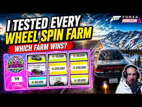 I tested Wheel Spin FARMS on Forza Horizon 6