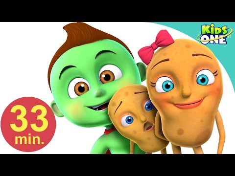 आलू कचालू बेटा कहाँ गए थे | Aloo Kachaloo Beta | Hindi Children Rhymes Aloo Kachaloo - KidsOneHindi