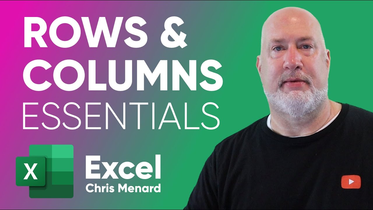 Excel Essential Skills | Rows & Columns and the EVIL Merge and Center