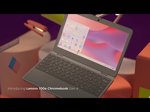 Lenovo 100e Chromebook Gen 4 Product Tour