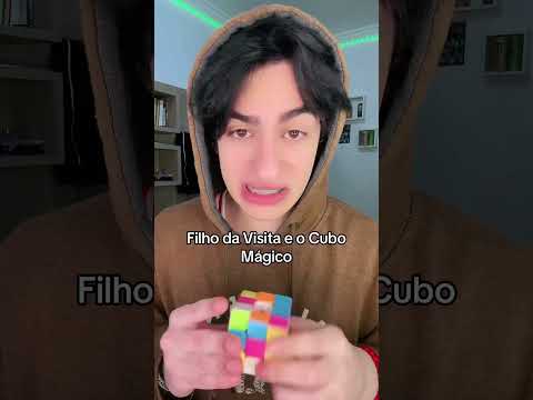 Filho da Visita e o Cubo Mágico #shorts