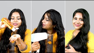Beauty Tips In Tamil My Night Time Hair Care Tips Get Long Hair