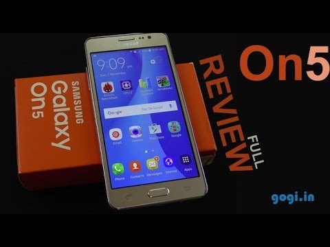 (ENGLISH) Samsung Galaxy On5 full review price - Rs. 8,990