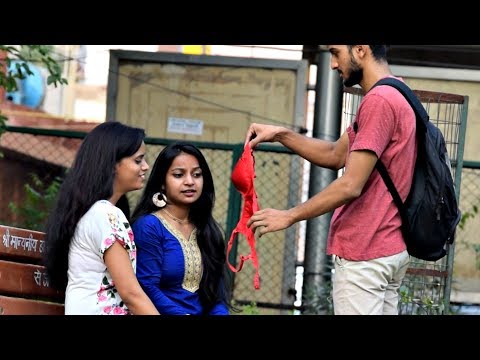 Pulling Bra From Hair Prank | AVRprankTV | Pranks in India