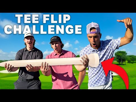 The Best Tee Flip Round In Golf History? | Ft. The Pointer Brothers