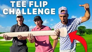 The Best Tee Flip Round In Golf History? | Ft. The Pointer Brothers