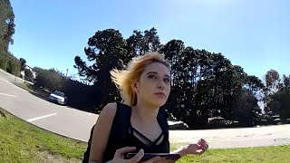 Man Terrorizes Girl Skating At Park, Ends Badly