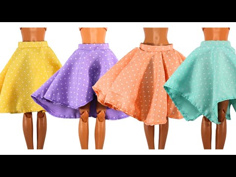 DIY Miniature Craft - Doll Skirt