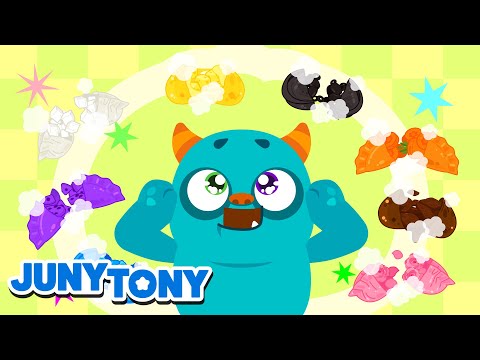 Rainbow Dumpling Song 🌈🥟 What’s Inside? Fun Colors & Flavors for Kids | JunyTony Songs
