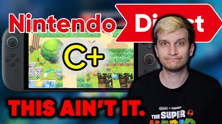 The Longest Nintendo Direct Ever… And It’s Just a C+ :(