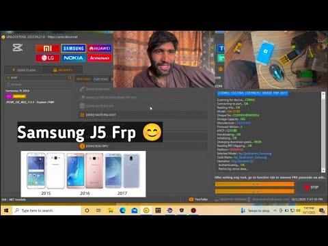 Samsung J5 2016 Frp Bypass With Unlock Tool | J5 Mobile Frp Bypass with unlock tool | J5 Frp