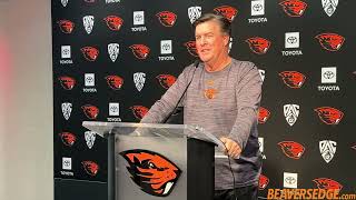 Oregon State Defensive Coordinator Mike MacIntyre Previews Houston & MORE