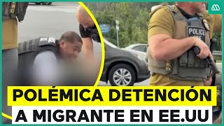 Registran polémica detención a migrante en EE.UU: Agentes apuntaron a quienes observan el operativo