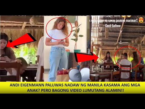 ANDI EIGENMANN PALUWAS NADAW NG MAILA KASAMA MGA ANAK PERO BAGONG VIDEO LUMUTANG ALAMIN