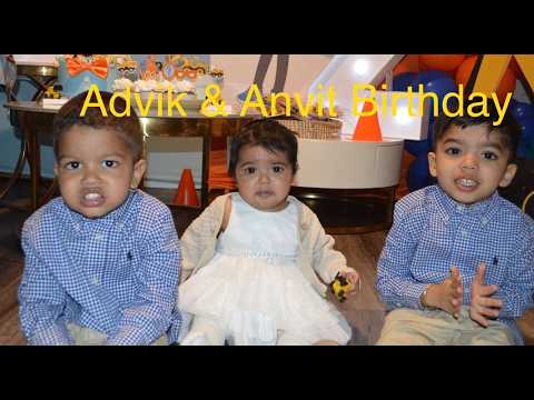 Advik & Anvit Birthday(Sons of Soren Chy & Arjoyita Das) on April 11.2026 in NY,USA