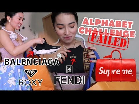 VLOG 17: "ALPHABET CHALLENGE" YUN NGA LANG FAILED