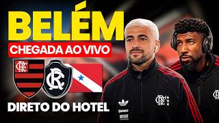 A CHEGADA DO FLAMENGO EM BELÉM PARA JOGO CONTRA O REMO PELO BRASILEIRÃO!