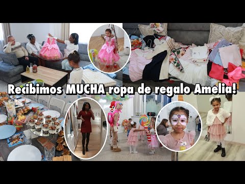 SHOCK CON TANTA ROPA DE REGALO PARA AMELIA😱 LA INVITAN A UN CUMPLE🥳 SOPA ALBÓNDIGAS 🍜| 8,9 Feb 2025