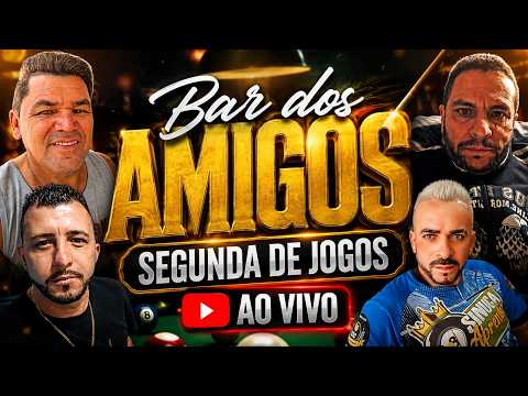 🎱SEGUNDA DE JOGOS🎱 BAR DOS AMIGOS 💥#live #aovivo #singer