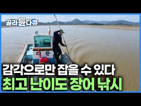 <strong>순천만</strong> 갯벌 바닥을 샅샅이 쓸어 담는 베테랑 어부의 장어 사냥법｜한국기행｜#골라듄다큐