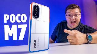 POCO M7 ! muita BATERIA e preço baixo! Unboxing e Impressões