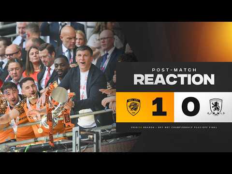 Hull City 1-0 Middlesbrough | Sergej Jakirović's Post Match Reaction | Sky Bet Championship Play Of