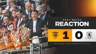 Hull City 1-0 Middlesbrough | Sergej Jakirović's Post Match Reaction | Sky Bet Championship Play Of