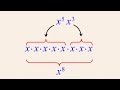 Simplifying Multiplied Exponential Expressions