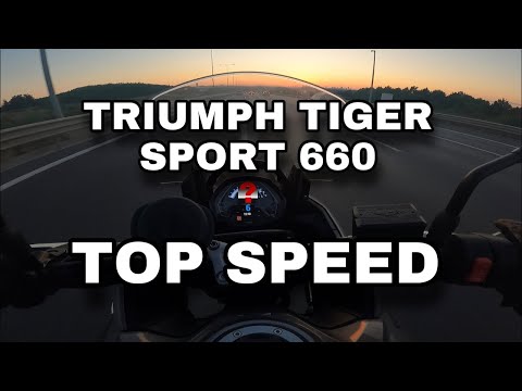 TRİUMPH TİGER SPORT 660 TOP SPEED & ACCELERATION