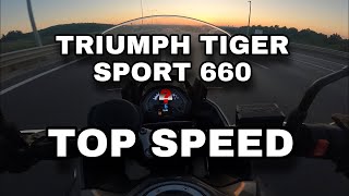 TRİUMPH TİGER SPORT 660 TOP SPEED & ACCELERATION