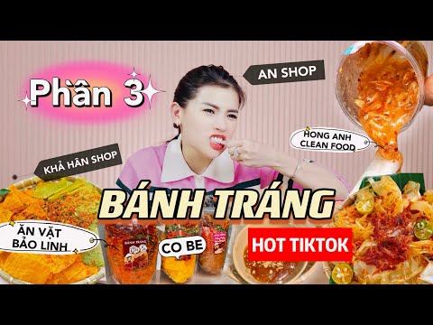 [Review] BÁNH TRÁNG PHƠI SƯƠNG Hot Tiktok | Muối Béo, Muối Sặc, Phô Mai Lá Dứa, Long An mix vị...