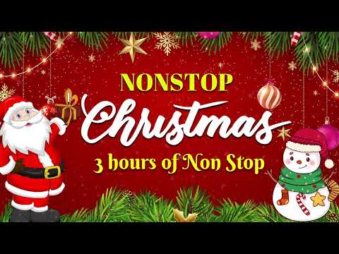 3 Hours of Non Stop Christmas Songs Medley 🎄🎁  Non Stop Christmas Songs Medley 2025 🎅🏼🎄