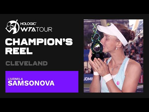 Cleveland champ Liudmila Samsonova's BEST points in the Land! 💣