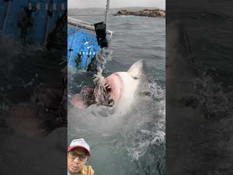 Fantastic white shark #shark #ocean #fish #fishing #sharklover #savesharks