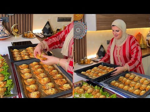 تحضيرات رمضان 2026  مملحات  بلا توريق او دلك او تخمير ب2 حشوات رائعة  طريقة الاحتفاظ 