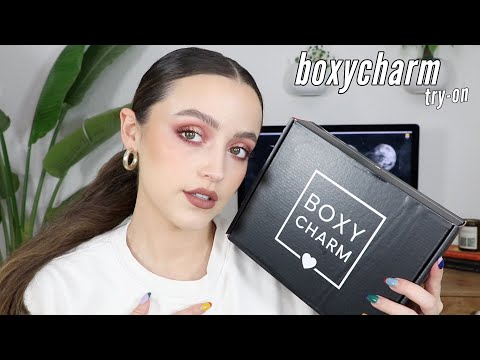 NOVEMBER BOXYCHARM UNBOXING | 2021 (Try On - First Impressions)
